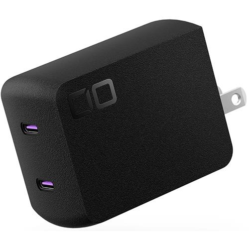 CIO(シーアイオー) NovaPort DUOII 120W2C ブラック 120W 2ポート GaN急速充電器 CIO-G120W2C-N2-BK