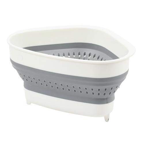 リバティーコーポレーション LD-307 ワームグレー StyleStorage 折りたたみ 三角コーナー 抗菌