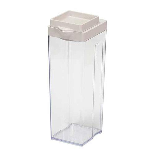 リバティーコーポレーション LD-315 ワームグレー スクエアウォーターピッチャー 縦置き 横置き 1.8L