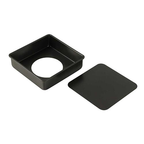 リバティーコーポレーション LD-528 Style Dolce 製菓用品 オーブン専用 底取れ式 角型/スクエアケーキ 18cm