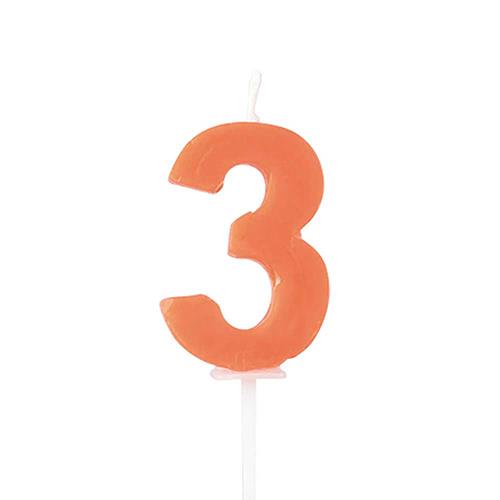 リバティーコーポレーション LD-564 3 Style Dolce 製菓用品 数字キャンドル 3