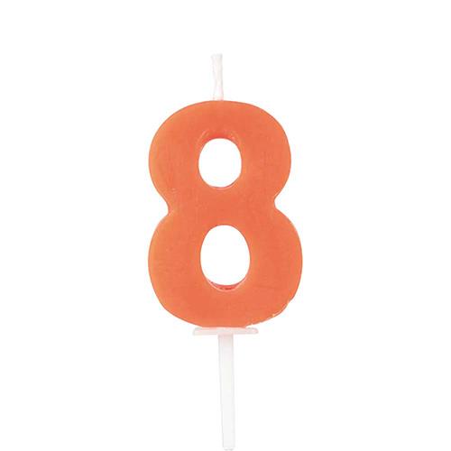 リバティーコーポレーション LD-569 8 Style Dolce 製菓用品 数字キャンドル 8