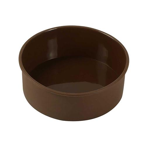 リバティーコーポレーション LD-596 ブラウン Style Dolce 製菓用品 シリコン ホールケーキ焼型 16cm