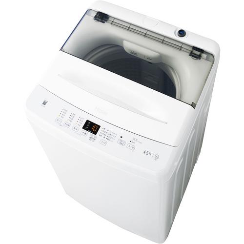 ハイアール(Haier) JW-U45B-W ホワイト 全自動洗濯機 上開き 洗濯4.5kg