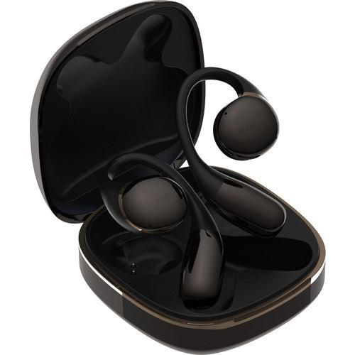 AVIOT(アビオット) TE-H1-BK ブラック 完全ワイヤレスイヤホン オープンイヤー型 IPX4防水