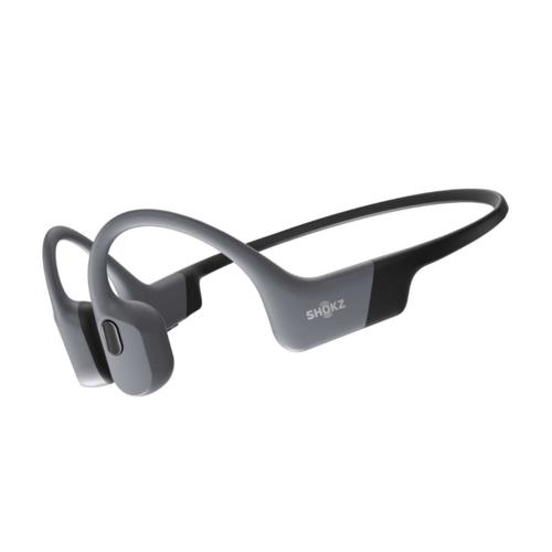 Shokz(AfterShokz)(ショックス(アフターショックス)) OPENSWIM PRO グレー 骨伝導イヤホン Bluetooth 5.4 防水・ MP3 SKZ-EP-000028