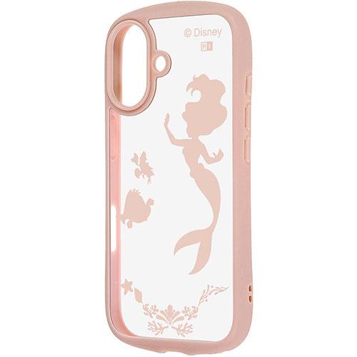 ray-out(レイ・アウト) iPhone17用 ディズニー / Puffull 衝撃吸収 バンパー ハイブリッドケース / アリエル RC-DP52CMD2P/AR6