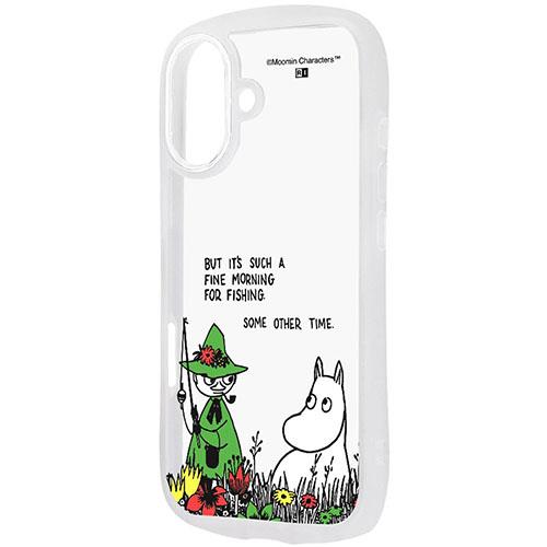 ray-out(レイ・アウト) iPhone17用 ムーミン / Puffull 衝撃吸収 バンパー ハイブリッドケース / ムーミン&スナフキン2 RC-AP52CMD2C/MT98