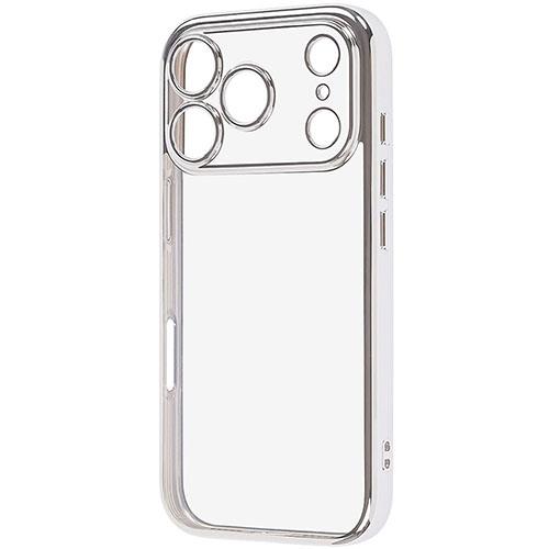 ray-out(レイ・アウト) iPhone17 Pro用 ソフトケース 精密設計 フレームメッキ / シルバー RT-P53PFC2/SVM
