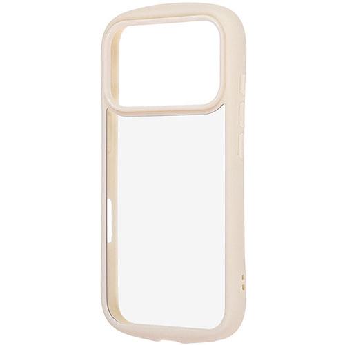 ray-out(レイ・アウト) iPhone17 Pro用 ハイブリッドタフケース Puffull +レンズガードリング / ミルクホワイト RT-P53CMD1/MLW