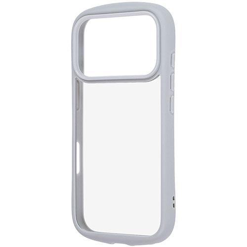 ray-out(レイ・アウト) iPhone17 Pro用 ハイブリッドタフケース Puffull +レンズガードリング / グレー RT-P53CMD1/GR