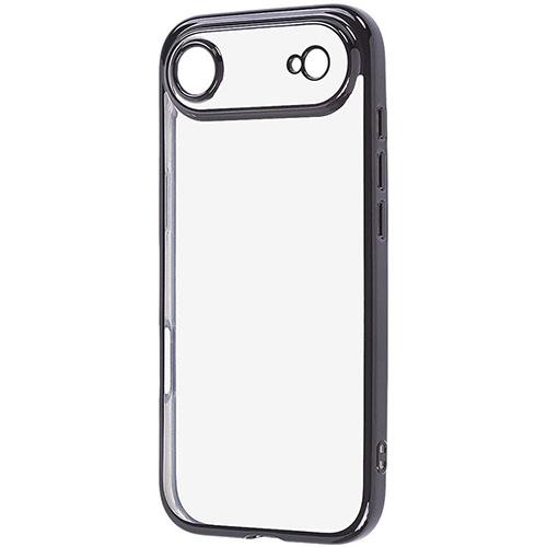 ray-out(レイ・アウト) iPhone17 Air用 ソフトケース 精密設計 フレームメッキ / ブラック RT-P54PFC2/BM