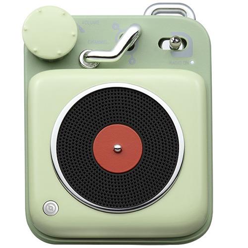 MUZEN(ミューゼン) MW-P1IAG アボカドグリーン BUTTON Bluetooth対応 ポータブルスピーカー