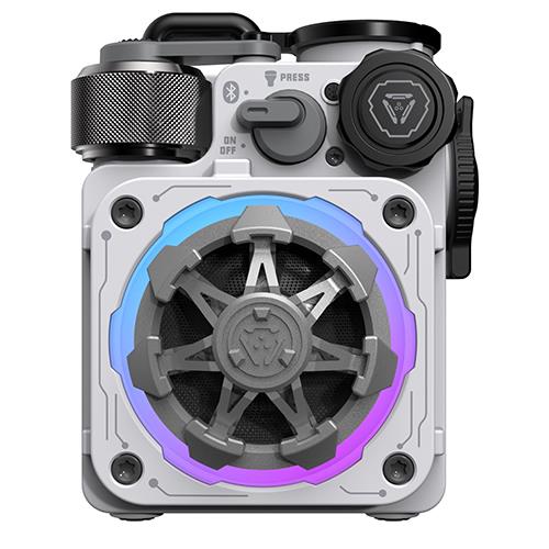 MUZEN(ミューゼン) MWPVXLIPMW ホワイト CYBERCUBE Premium Bluetooth対応 ポータブルスピーカー