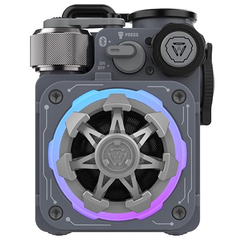 MUZEN(ミューゼン) MWPVXLIPMG グレー CYBERCUBE Premium Bluetooth対応 ポータブルスピーカー