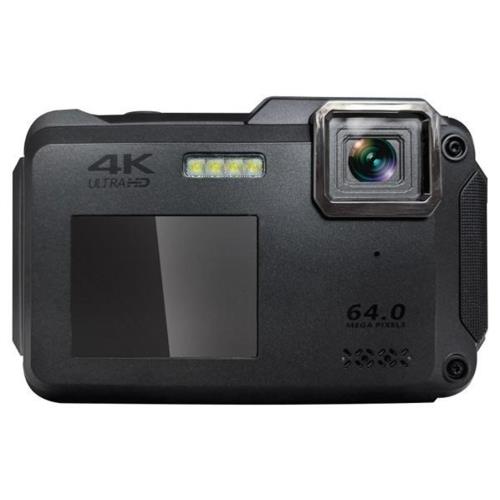 【長期保証付】高橋国際商事(TAKA WORLD) TT-WD1300B ブラック Bluemake4K防水コンパクトデジタルカメラ1300万画素防水 防塵 耐衝撃