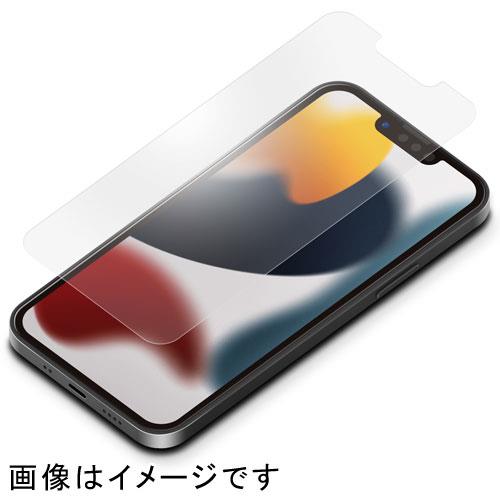 PGA PG-21JGL03AG iPhone 13 mini用 液晶保護ガラス ゲーム専用 アンチグレア