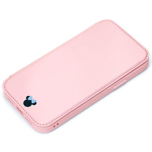 PGA PG-DGF21P02MNE ミニーマウス iPhone 13 Pro Max用 ガラスフリップケース ディズニー