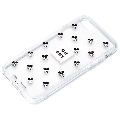 PGA PG-DPT22M07MKY ﾐｯｷｰﾏｳｽ iPhone SE 第3世代/SE 第2世代/8/7用 抗菌ﾊｲﾌﾞﾘｯﾄﾞｹｰｽ