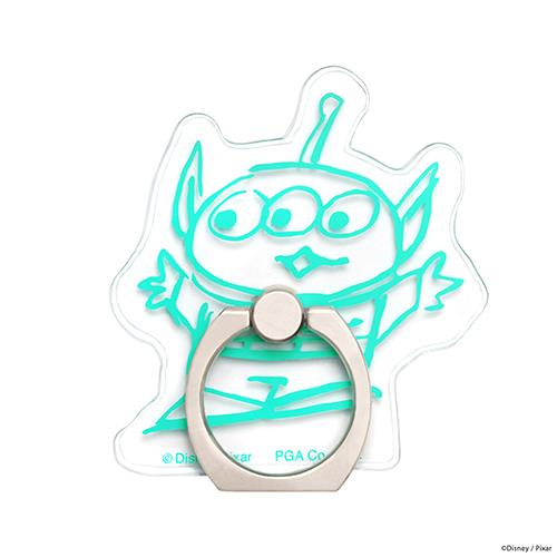 PGA PG-DRH05LGM エイリアン スマートフォン用 クリアリングホルダー