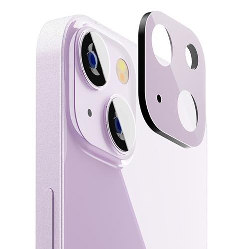 PGA PG-22RCLG20PP パープル iPhone 14/14 Plus用 カメラフルプロテクター