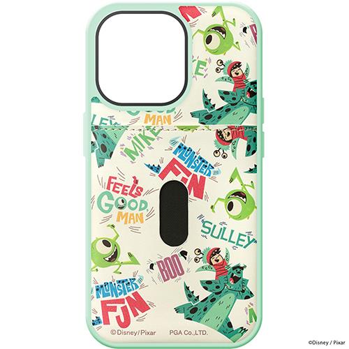 PGA PG-DPT22Q18MOI モンスターズ・インク iPhone 14 Pro用 タフポケットケース