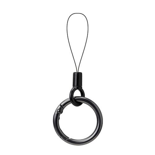 PGA PG-CRGS01BK ブラック カラビナリングストラップ