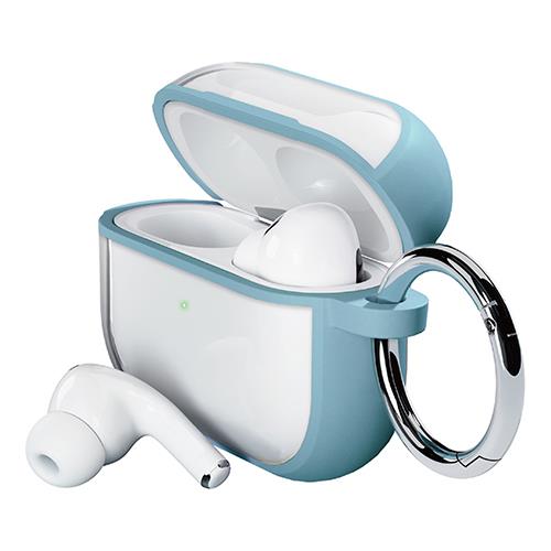 PGA PG-APP2HB04BL ブルー AirPods Pro 第2/1世代 用 タフケース
