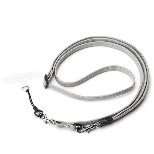 PGA PG-SDSTW03GY ストラップホルダー付 ショルダーストラップ 2フックタイプ