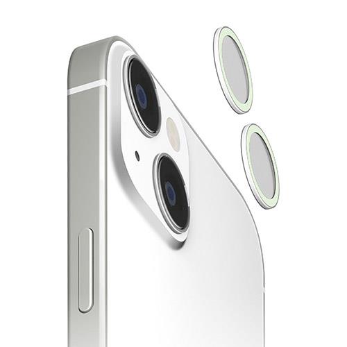 PGA iPhone15/15 Plus用 カメラレンズプロテクター 蓄光