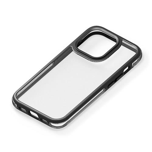 PGA iPhone15 Pro用 エアクッションケース ブラック