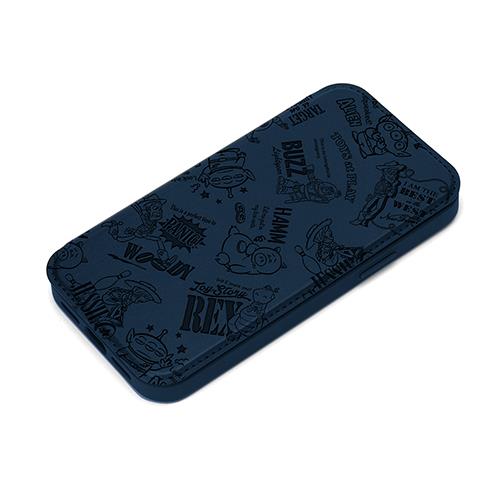 PGA iPhone15用 ガラスフリップケース トイ・ストーリー