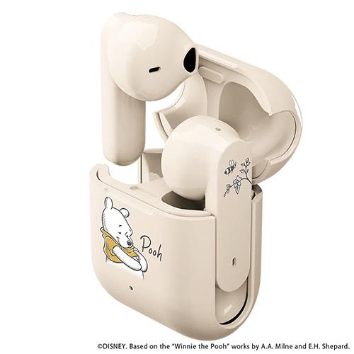 PGA PG-DBTE18TW5POO くまのプーさん 完全ワイヤレス ステレオイヤホン インナーイヤータイプ