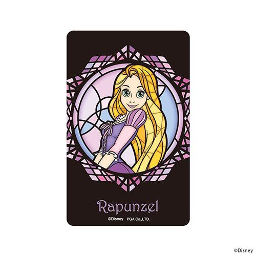PGA PG-DSTK36RPZ ラプンツェル ステンドグラス調 ステッカー ICカード対応