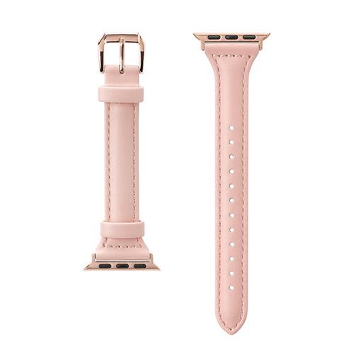 PGA PG-AW41PU05PK ピンク Apple Watch 41/40/38mm用 PUレザーバンド