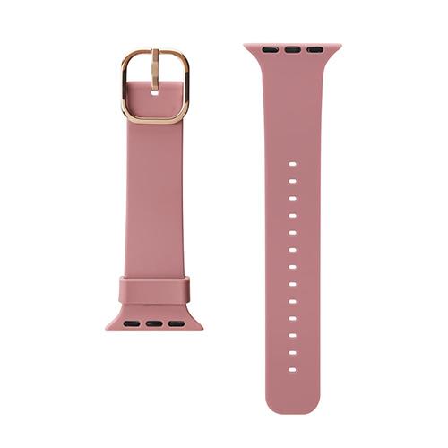 PGA PG-AW41SC05PK ピンク Apple Watch 41/40/38mm用 シリコンバンド