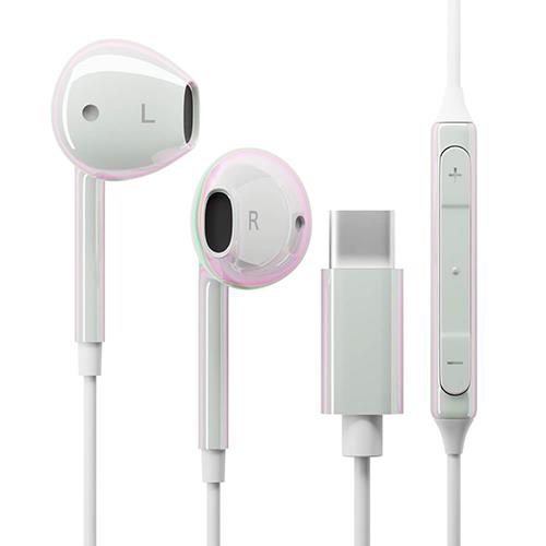 PGA PG-ARSEIE2WH1 オーロラ USB Type-C ステレオイヤホン