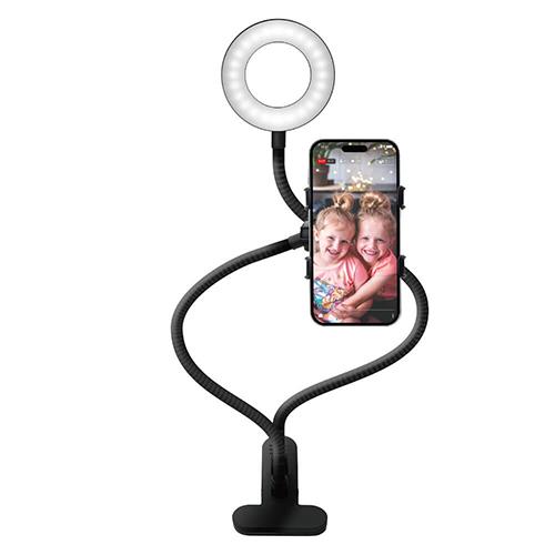 PGA PG-FXASD12BK LEDライト付 フレキシブルアームクリップ