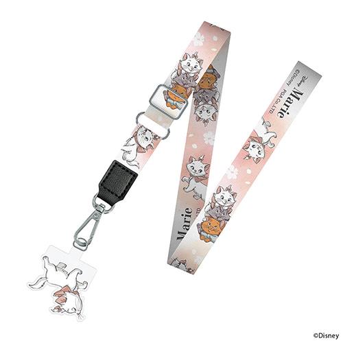 PGA PG-DSDST09MAR ディズニーマリー ストラップホルダー付 ショルダーストラップ ディズニーキャラクター