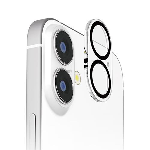 PGA PG-24ACLG02CL クリア iPhone16/16Plus用 カメラフルプロテクター 角割れ防止