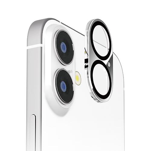 PGA PG-24ACLG16MR ミラー iPhone16/16Plus用 カメラフルプロテクター