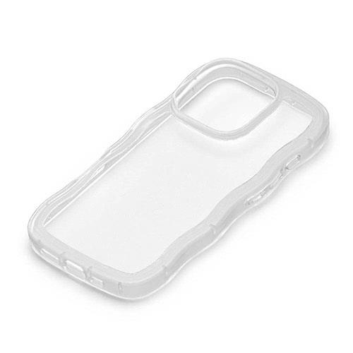 PGA PG-24BWTP01CL クリア iPhone16Pro用 クリアウェーブケース