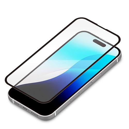 PGA PG-24BGLF2ST 高透明 iPhone16Pro用 液晶全面保護ガラス 2枚セット