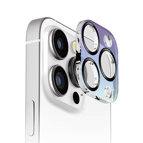 PGA PG-24BCLG12BK オーロラ/ブラック iPhone16Pro/16ProMax用 カメラフルプロテクター