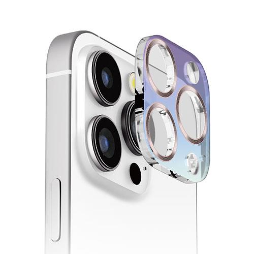 PGA PG-24BCLG14GD オーロラ/ゴールド iPhone16Pro/16ProMax用 カメラフルプロテクター