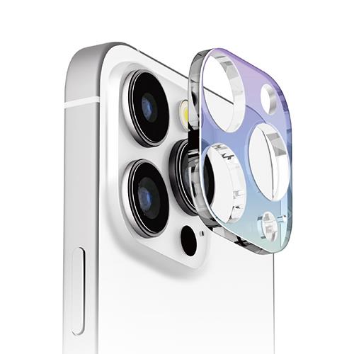 PGA PG-24BLGD02AR オーロラ iPhone16Pro/16ProMax用 カメラレンズフレーム