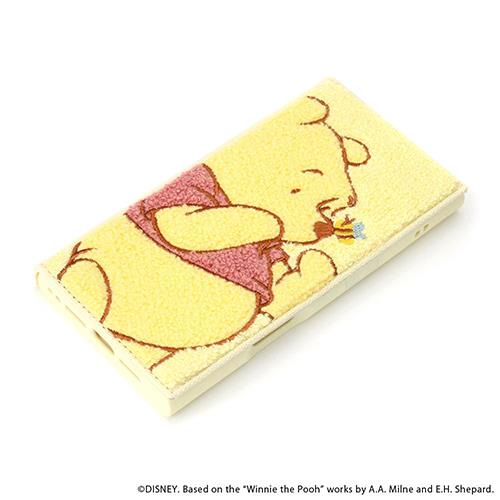 PGA PG-D24ACF05POO くまのプーさん iPhone 16用 クリアフリップケース ディズニーキャラクター