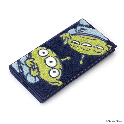 PGA PG-D24ACF06LGM エイリアン iPhone 16用 クリアフリップケース ピクサーキャラクター