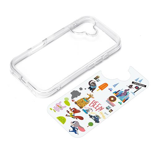 PGA PG-D24APT01ZTP ズートピア iPhone16用 エアクッションケース
