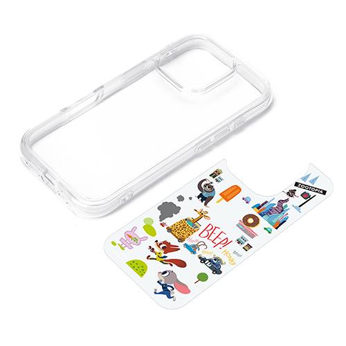 PGA PG-D24BPT01ZTP ズートピア iPhone16Pro用 エアクッションケース